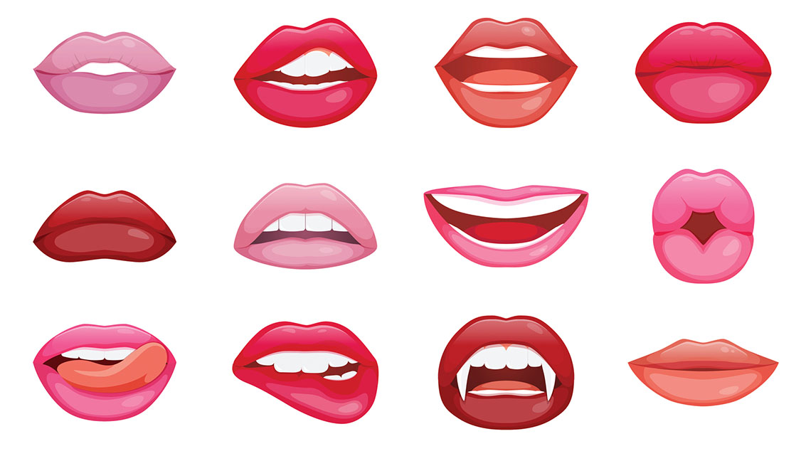Lippenunterspritzung